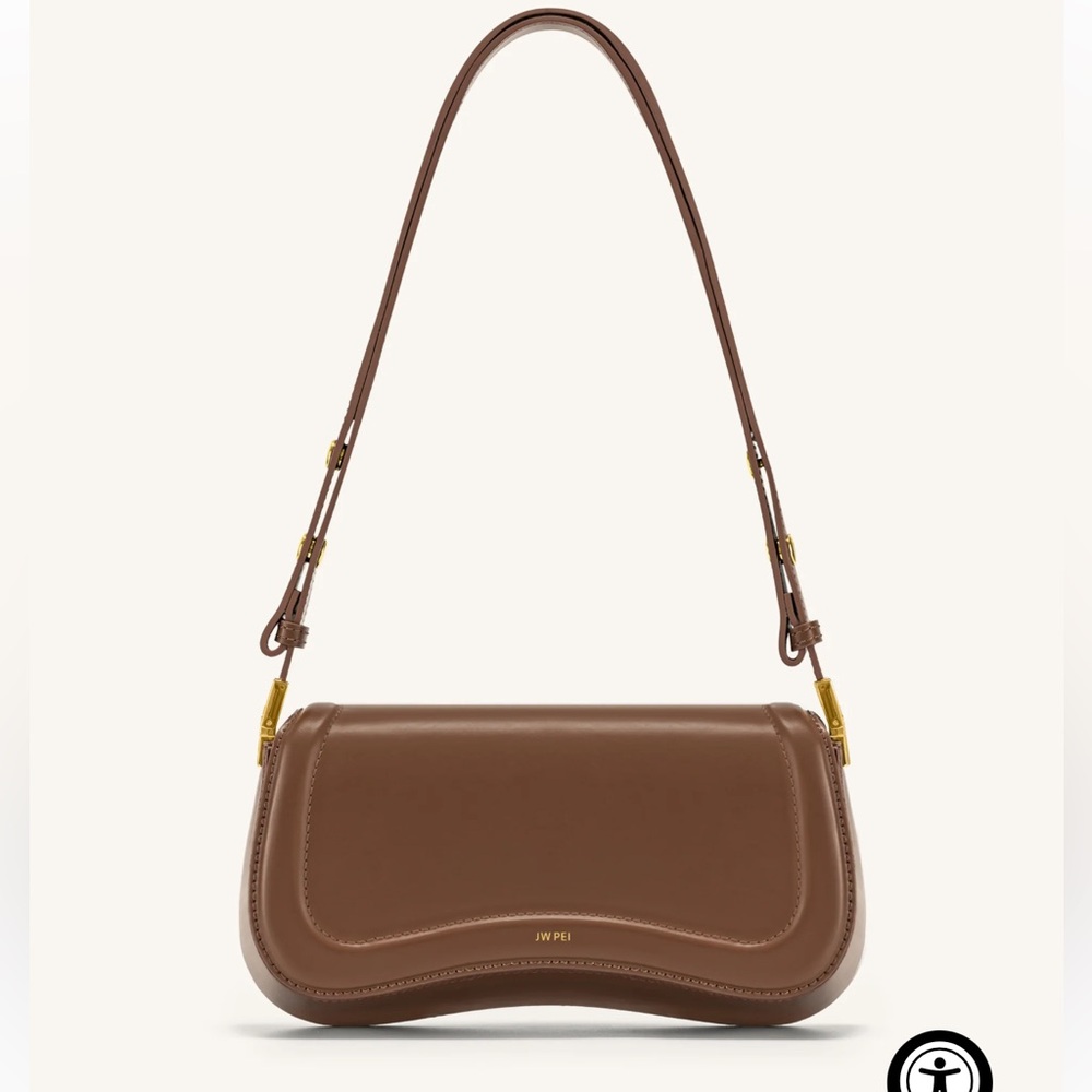 JW PEI Chocolate Brown Shoulder Bag